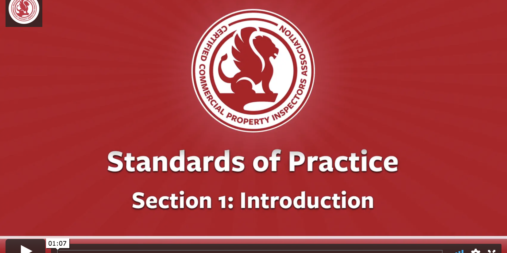 CCPIA Commercial Standards of Practice Course ComSOP