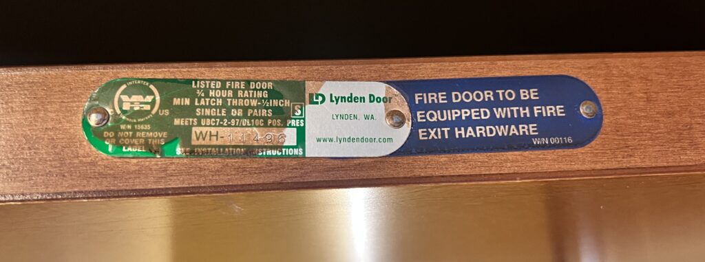 Fire Doors: Locations, Types, and Inspection Guidelines for Buildings ...