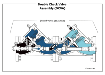 Double Check Valve Backflow Preventer Inspection